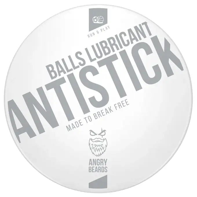 Angry Beards Antistick run and play - Smar sportowy na kulki 50 ml