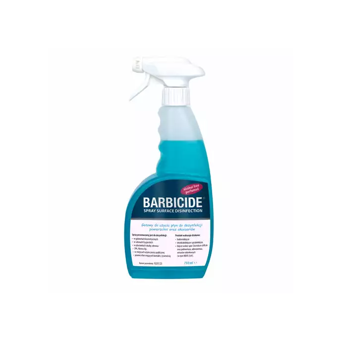 Barbicide spray do dezynfekcji o delikatnym i eleganckim zapachu 750ml
