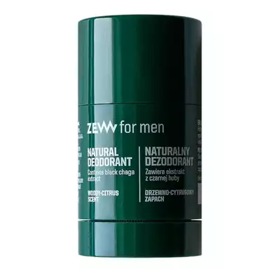 Zew for Men - Męski dezodorant w sztyfcie z ekstraktem z czarnej huby 30ml - wersja podróżna