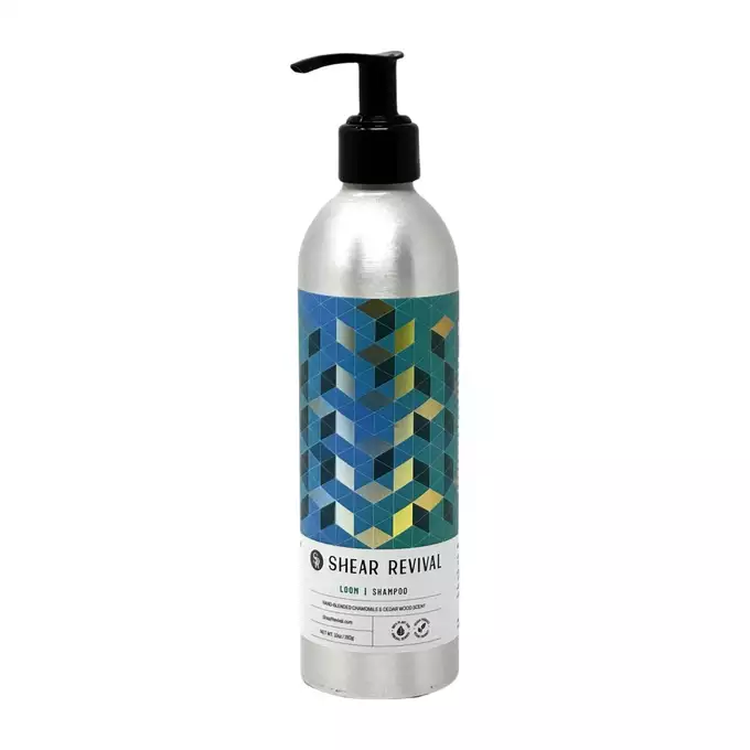 Shear Revival Loom shampoo - naturalny szampon do mycia włosów z rumiankiem i ekstraktem z nagietka 283g