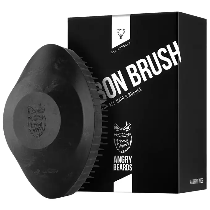Angry Beards Carbon brush all rounder - karbonowa szczotka do brody 