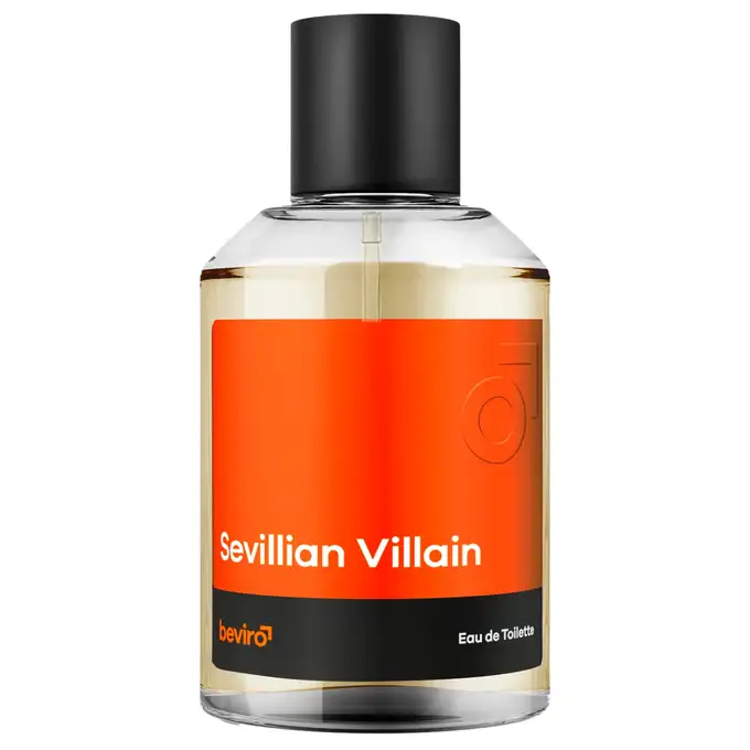 Beviro Eau de Toilette Sevillian Villain - Woda toaletowa o zapachu pomarańczy, lawendy i drzewa cedrowego 50ml