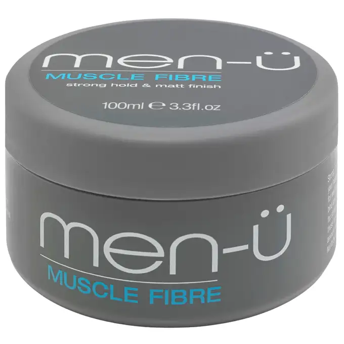 men-u muscle fibre - Mocny chwyt i matowe wykończenie, włóknista pomada do stylizacji włosów 100ml