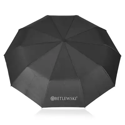 Betlewski - Czarny parasol automatyczny śr. 105cm