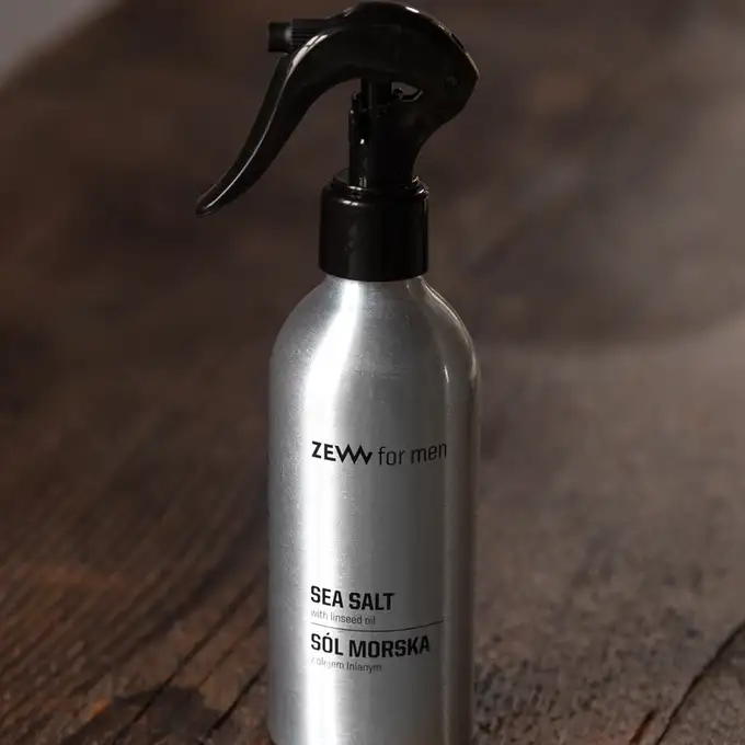 ZEW Sól morska w sprayu z olejem lnianym 240ml