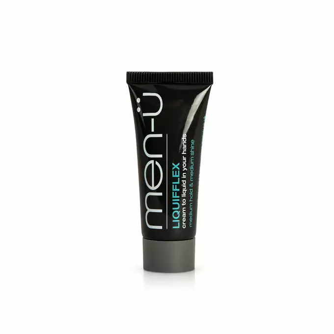 men-u liquifflex styling cream - uniwersalny krem do stylizacji dodający włosom objętości 15ml