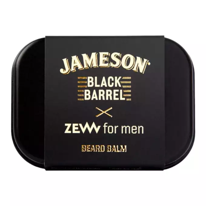 ZEW x JAMESON Black Barrel - Regenerujący balsam do brody o zapachu whisky sour 80ml (1)