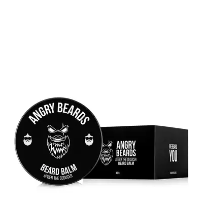 Angry Beards Balsam do brody Javier - średni chwyt i zapach drzew oraz ziół 46g