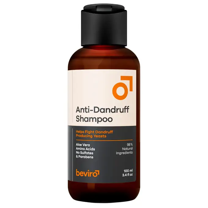 Beviro Anti-dandruff shampoo - Naturalny szampon przeciwłupieżowy 100ml