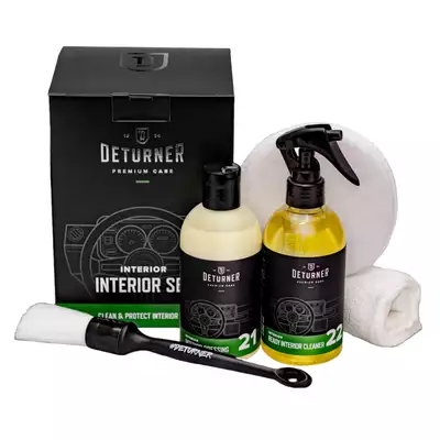 Deturner Interior Set – Zestaw do czyszczenia i zabezpieczenia wnętrza auta