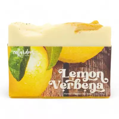 Cellar Door Lemon Verbena - mydło w kostce o orzeźwiającym zapachu cytrusów oraz werbeny 142g