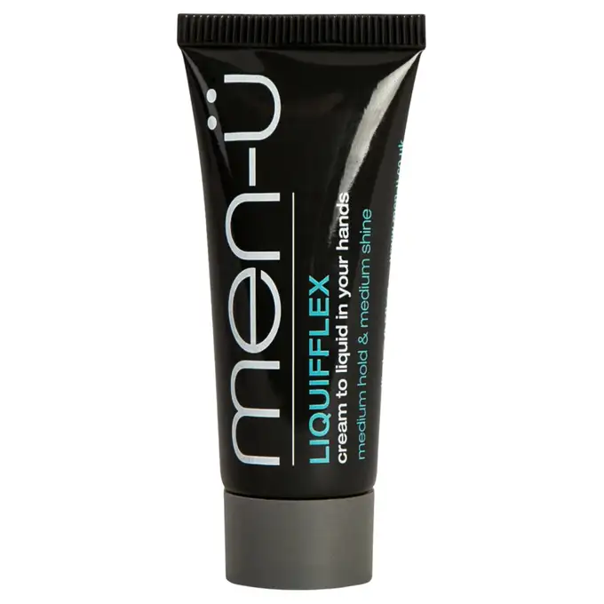men-u liquifflex styling cream - uniwersalny krem do stylizacji dodający włosom objętości 15ml