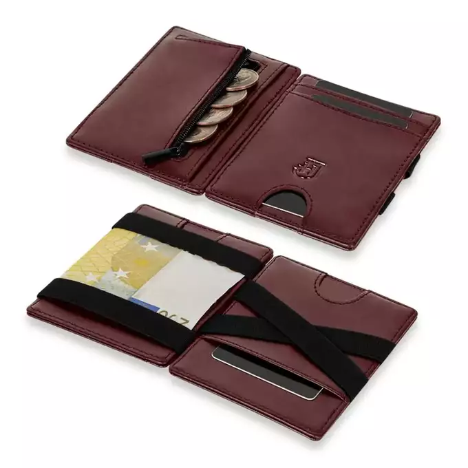 James Hawk Flip wallet brown - Dwustronnie otwierany brązowy portfel na karty