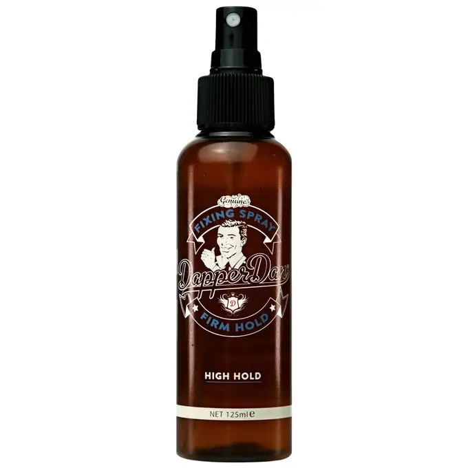 Dapper Dan Fixing Spray  Utrwalający lakier do włosów z mocnym chwytem i cytrusowym zapachu 125ml