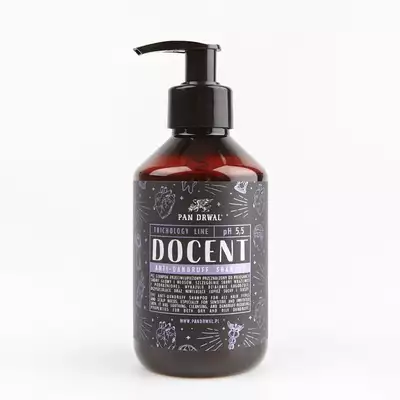 Pan Drwal Docent - Szampon przeciwłupieżowy do włosów z pantenolem 250 ml