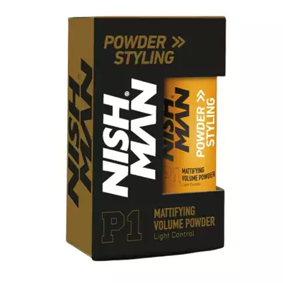 Nishman Mattifying volume powder - puder do stylizacji włosów 20g