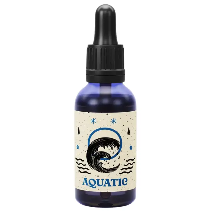 By Elementum mollis Aquatic - olejek do brody o zapachu bergamotki oraz wetiweru 30ml