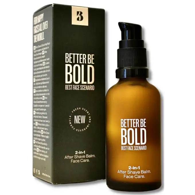 Better be bold - Nawilżający krem do twarzy i po goleniu 50ml