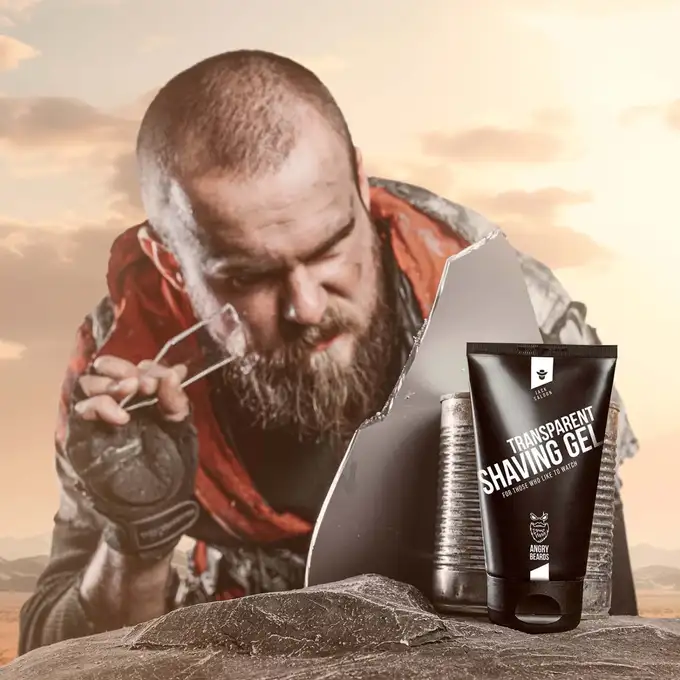 Angry Beards Żel do golenia o zapachu Jack Saloon 150 ml