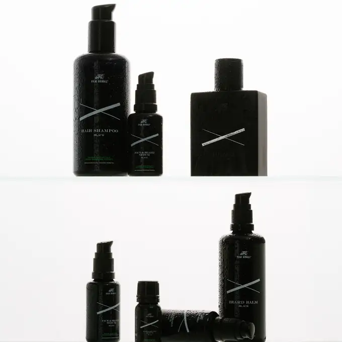 Pan Drwal Black - Serum do twarzy i brody 10 ml