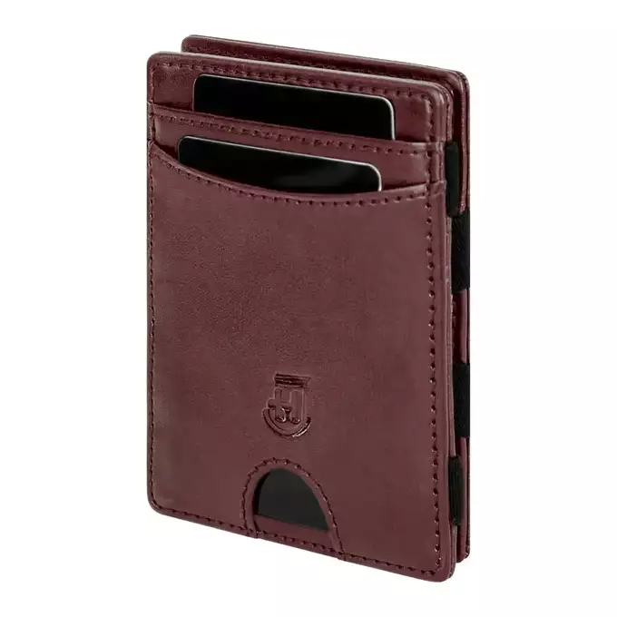 James Hawk Flip wallet brown - Dwustronnie otwierany brązowy portfel na karty