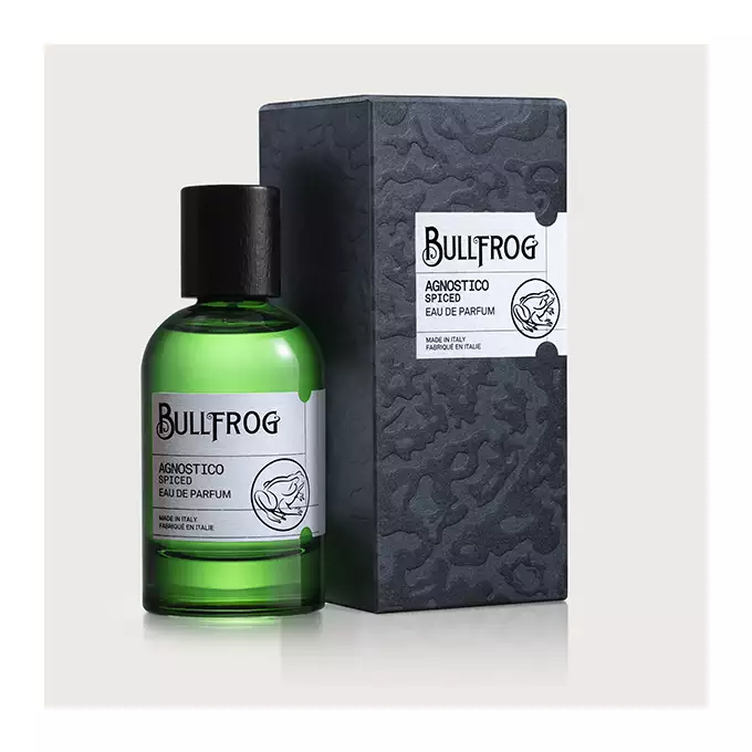 Bullfrog Eau de Parfum Agnostico Spiced - Perfumy o unikalnym zapachu różowego pieprzu, jagód jałowca oraz imbiru 100ml