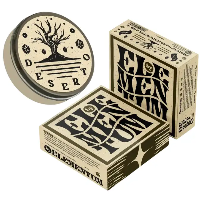 By Elementum Deserto - glinka do stylizacji włosów 100ml