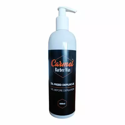 Carmel Barber Wax - Żel oczyszczający przed i po depilacji 400ml