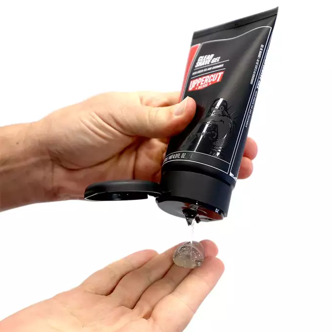 Uppercut Deluxe Clear shave gel - Przezroczysty żel do golenia 120ml