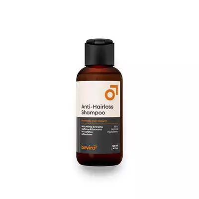 Beviro Anti-hairloss shampoo - Wzmacniający szampon do włosów z kofeiną i guaraną 100ml