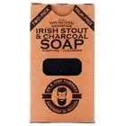 Dr K Soap Irish Stout &amp; Charcoal Soap - naturalne mydło do ciała z dodatkiem węgla aktywowanego 2x112g