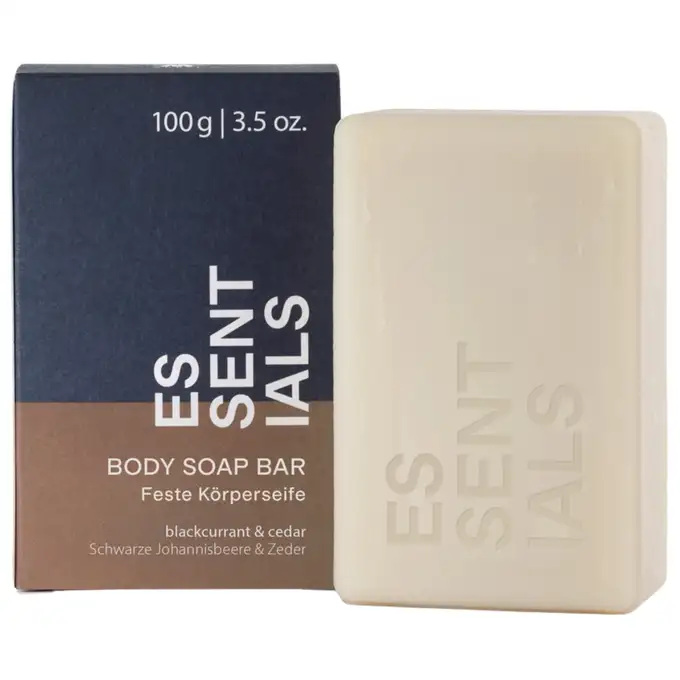 Muhle Essentials Body Soap - mydło w kostce o zapachu czarnej porzeczki i cedru 100g