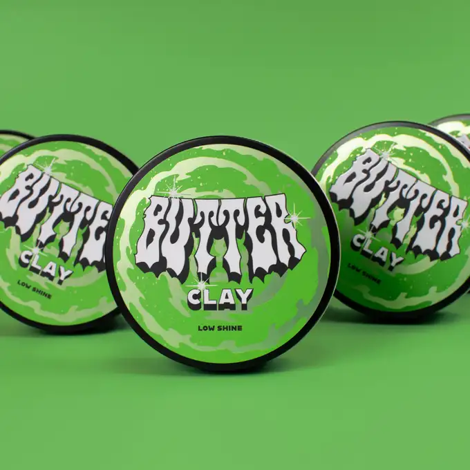 Pan Drwal Butter Clay - Połączenie glinki i pomady do włosów - mocny chwyt i matowe wykończenie 60 ml