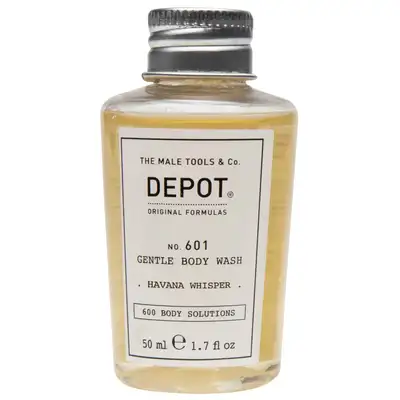Depot 601 Delikatnie oczyszczający żel pod prysznic o zapachu Havana Whisper 250ml