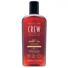American Crew - 3w1 męski szampon żel pod prysznic i odżywka, zapach imbiru i herbaty 450 ml