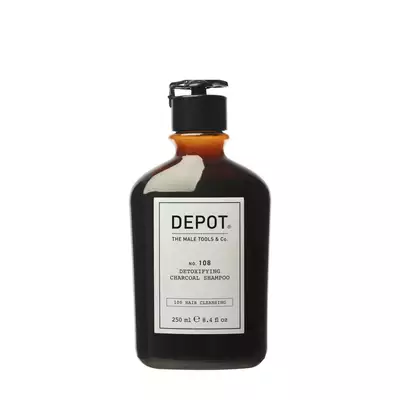 Depot 108 Oczyszczający i detoksykujący szampon z węglem roślinnym do włosów 250ml