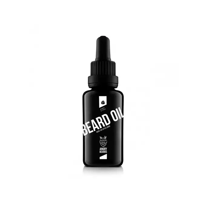 Angry Beards Bobby Citrus olejek do brody o świeżym męskim zapachu cytrusów, arbuza i czarnego bzu 30ml