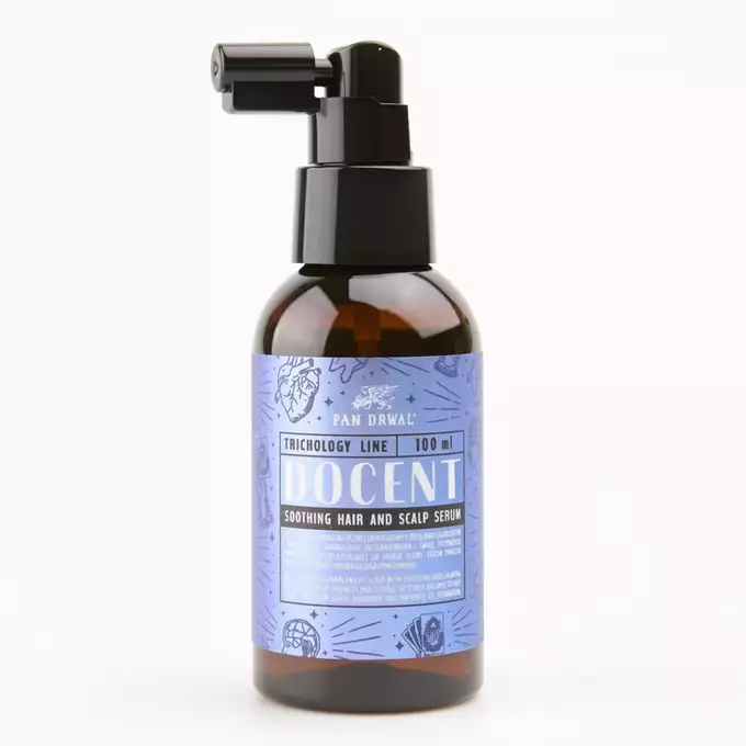 Pan Drwal Docent - Serum do przetłuszczających się włosów oraz skóry głowy 100ml