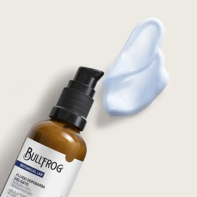 Bullfrog Mild Aftershave Fluid - Delikatny płyn po goleniu z ekstraktem z alg bez alkoholu 75ml