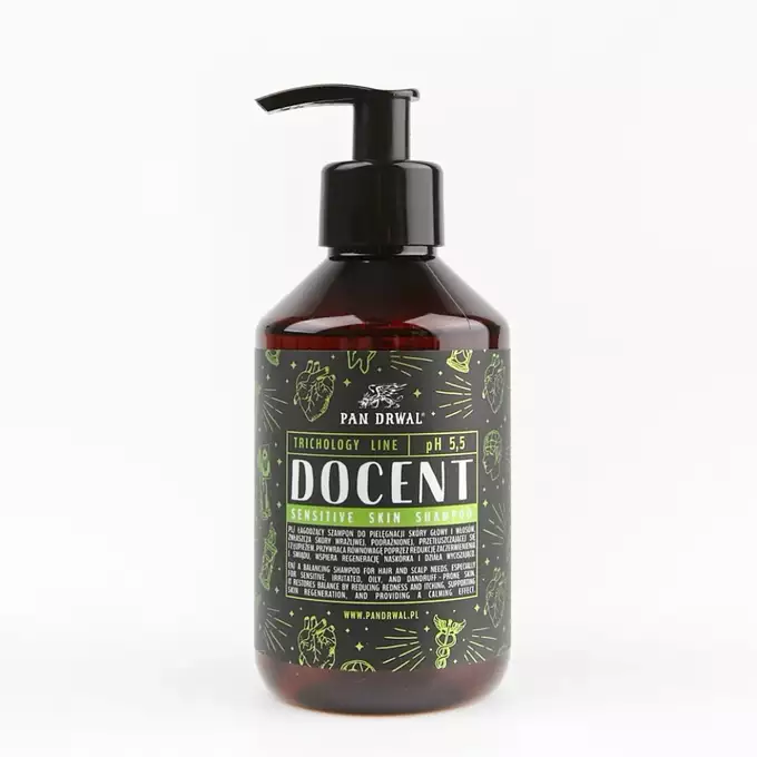 Pan Drwal Docent - Szampon do włosów skóra wrażliwa 250 ml
