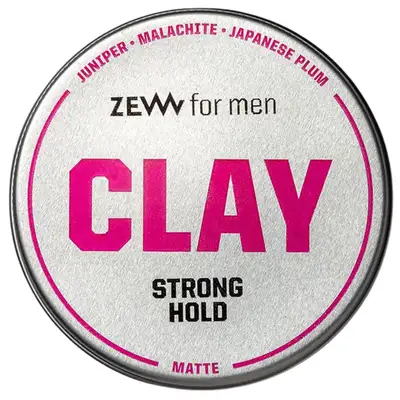 ZEW Glinka do włosów o mocnym chwycie i matowym efekcie - zapach śliwki japońskiej 100ml