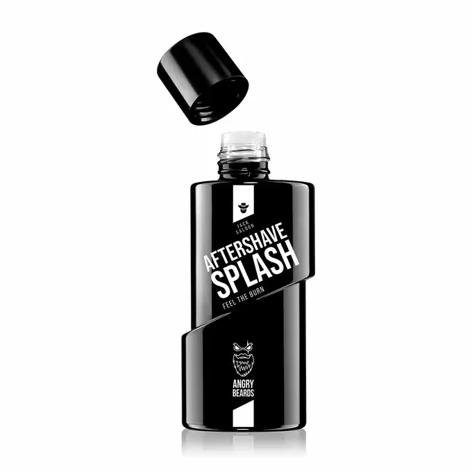 Angry Beards - Aftershave splash - Woda po goleniu Jack Saloon 100ml