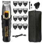Wahl 9893-0440 Extreme grip trimmer - wodoodporna maszynka trymer włosów i zarostu z etui do przechowywania