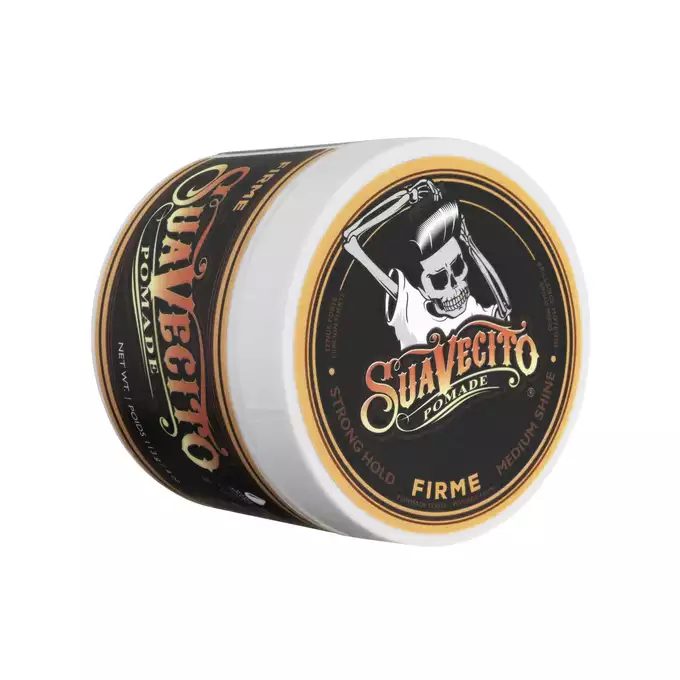 Suavecito Firme Hold Pomade - Mocna pomada do włosów z połyskiem 113g