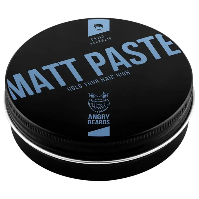 Angry Beards Pasta do włosów David Backhair - mocny chwyt i matowe wykończenie 100g