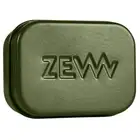 ZEW Zielona aluminiowa zamykana mydelniczka na mydła Zew for men