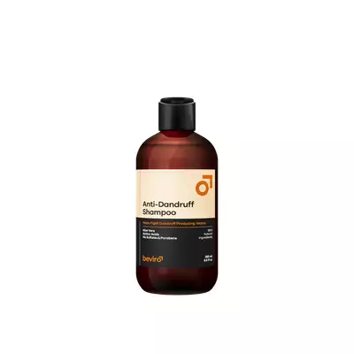 Beviro Anti-dandruff shampoo - Naturalny szampon przeciwłupieżowy 250ml
