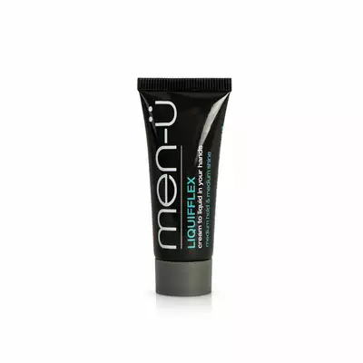 men-u liquifflex styling cream - uniwersalny krem do stylizacji dodający włosom objętości 15ml