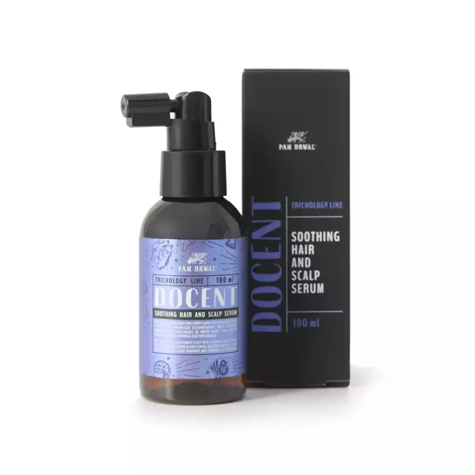 Pan Drwal Docent - Serum do przetłuszczających się włosów oraz skóry głowy 100ml