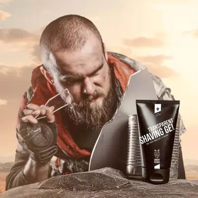Angry Beards Żel do golenia o zapachu Jack Saloon 150 ml